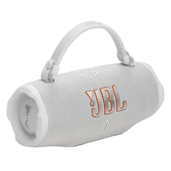 JBL Charge 6 Portable Bluetooth Speaker – White
